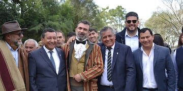 Autoridades provinciales visitaron el lugar. Mensaje del ministro, Dario Monteros