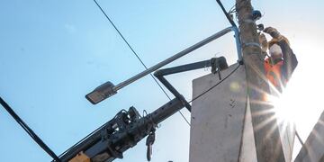Inauguran en Tandil las nuevas luces de la rotonda en la ruta nacional 226