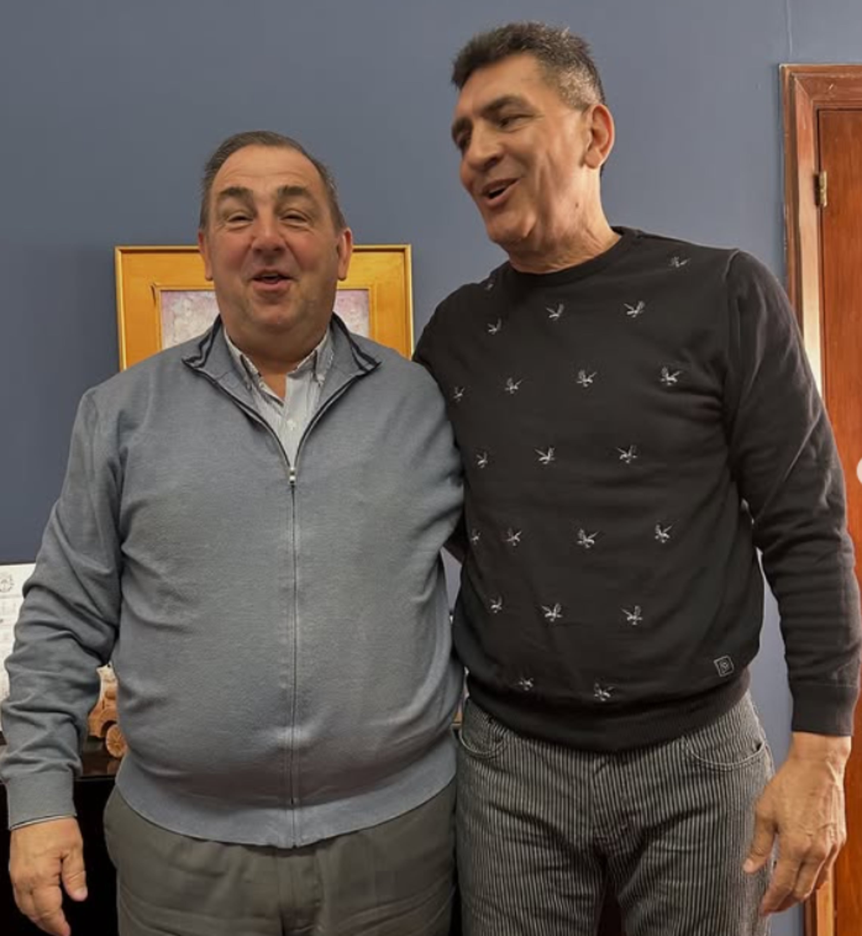 Dr. Juan Pablo Poletti y Luis Chuzo Gonzalez.