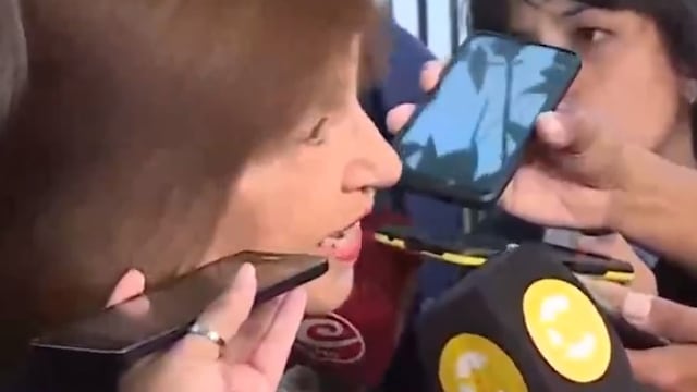 Teresa. La docente jubilada que le dio clases a Milei y le hizo un reclamo.