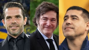 Javier Milei apuntó contra los que dirigen Boca actualmente.