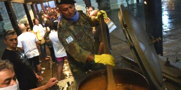 Los ex combatientes hacen trabajo solidario hace más de 20 años
