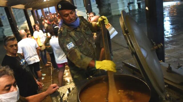 Los ex combatientes hacen trabajo solidario hace más de 20 años