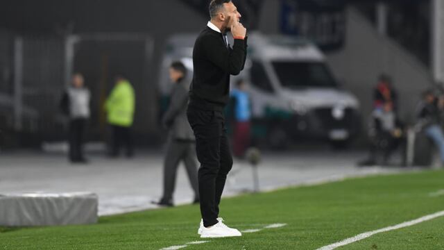 Walter Ribonetto, DT de Talleres, pondría en escena una formación alternativa este sábado (Facundo Luque / La Voz).