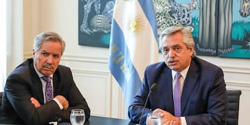 Alberto Fernández y Felipe Solá