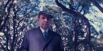 Luis Gnecco interpreta a Pablo Neruda en la película que llega a Netflix.