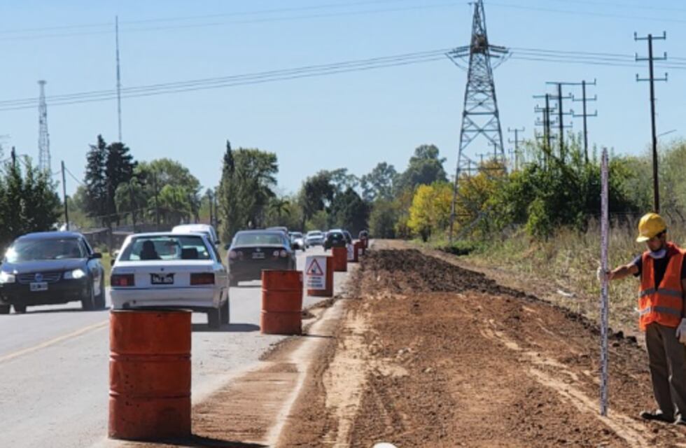 Comenzaron las obras de ciclovías en Pérez