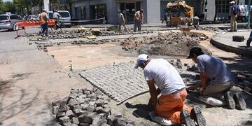 Trabajos de readoquinado en Rafaela
