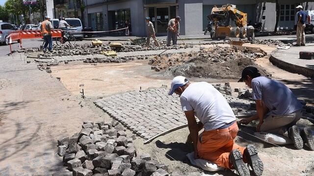 Trabajos de readoquinado en Rafaela