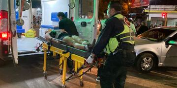 Accidente vial en Eldorado dejó a una mujer lesionada.