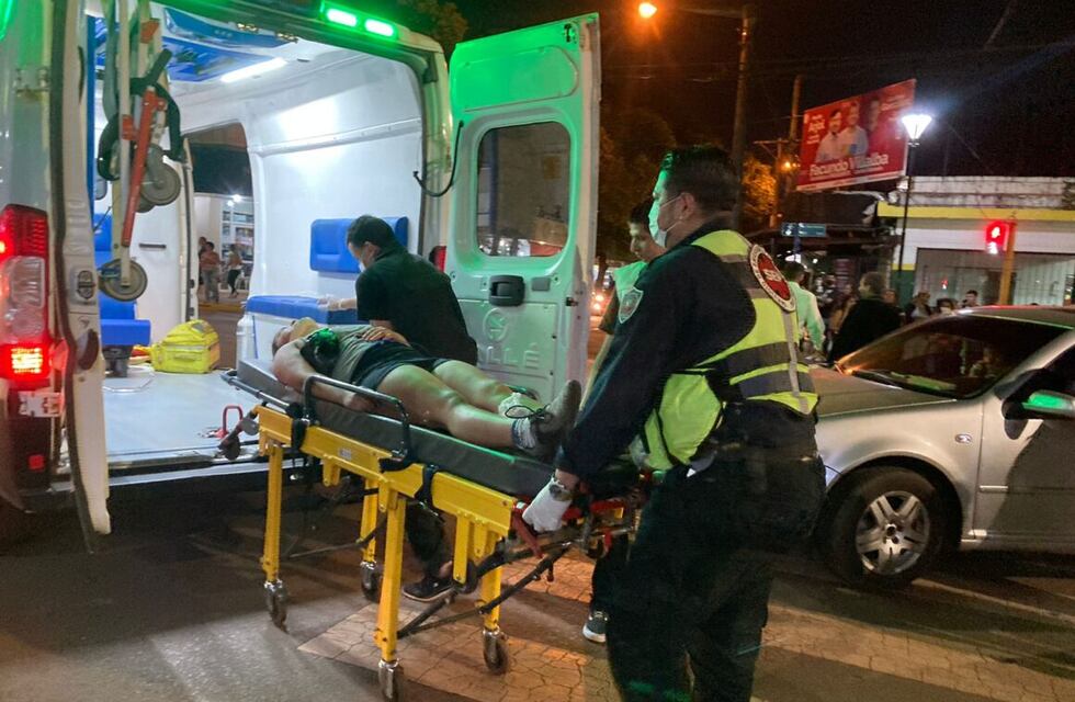 Accidente vial en Eldorado dejó a una mujer lesionada