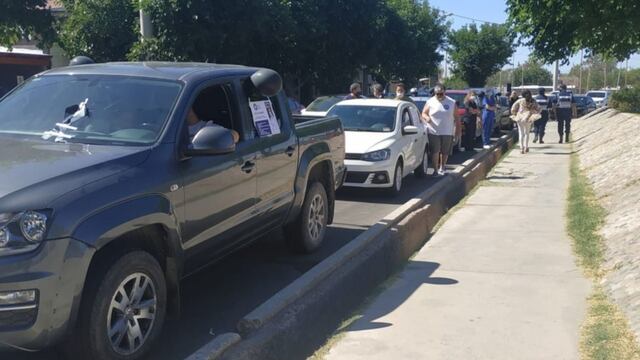 En diciembre de 2020 los médicos sanjuaninos se movilizaron en caravana en reclamo por ajustes salariales.
