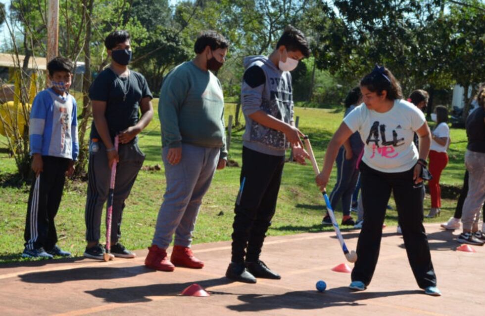La zona centro provincial recibió a las clínicas de iniciación deportiva