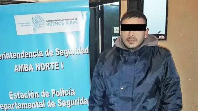 El hombre identificado como Juan Pablo Garro (27) quedó detenido acusado de “Desobediencia en flagrancia”.
