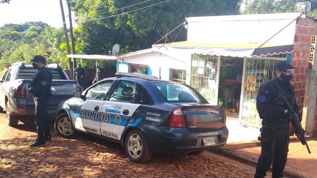 Desarticulan kiosco narco en Puerto Piray.