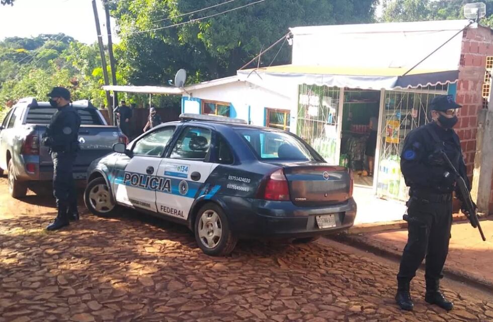 Desarticulan kiosco narco en Puerto Piray