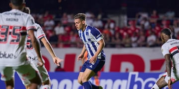 Talleres visitó a São Paulo, en Brasil, por la Copa Libertadores. (Prensa Talleres)