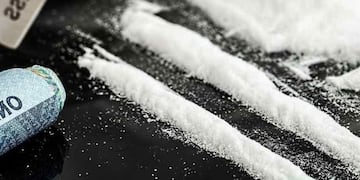 Cocaína. El familiar de uno de los intoxicados aseguró que la droga estaba cortada con veneno para ratas. Foto: Imagen ilustrativa.