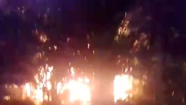 Un incendio destruyó una vivienda en el barrio 20 de Junio de Eldorado.