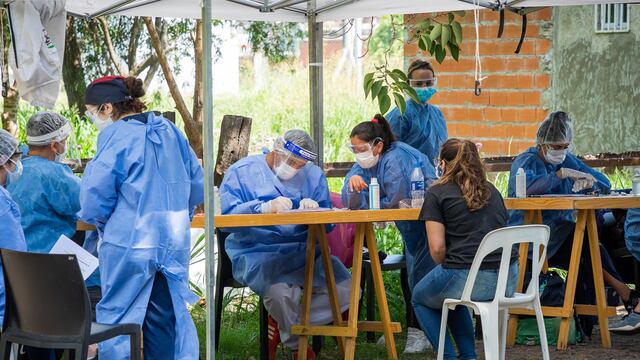 Esta semana, el Ministerio de Salud implementó el plan Detectar Federal en el barrio Guadalupe. (@minsaludsantafe)