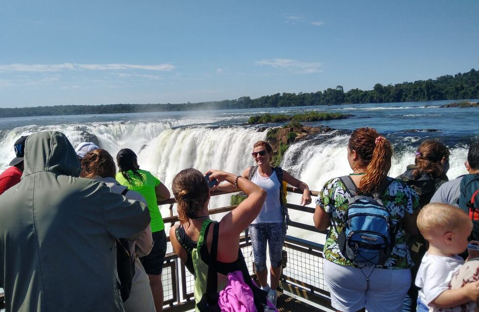 Visitaron las cataratas del Iguazú solo 4.000 turistas en junio