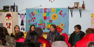 Claudia Cittadino visitó el Barrio Ruta 3 Sur