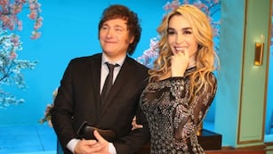 Fátima Florez y Javier Milei estuvieron en la mesa de Mirtha Legrand.