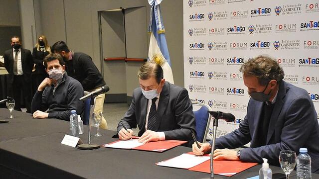 Nación y provincia firmó importantes convenios.