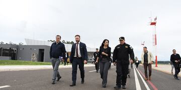 Este lunes, el intendente de Concordia, Francisco Azcué, dio la bienvenida a la Policía de Seguridad Aeroportuaria (PSA).