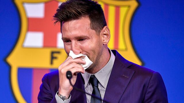 El llanto de Lionel Messi el día que se despidió del Barcelona. Un ex Barcelona se cuestionó la salida del astro argentino.