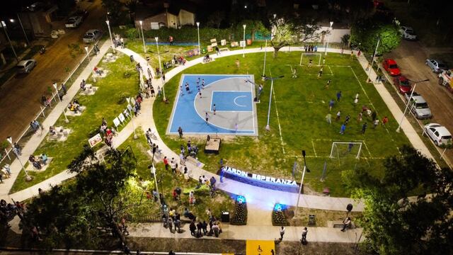 cancha de 3x3  jardin esperenza de  San Salvador.