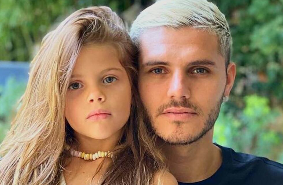 “Te amo, mini yo”: El tierno posteo de Mauro Icardi para su hija Francesca