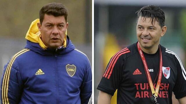 Sebastián Battaglia y Marcelo Gallardo ante dos partidos claves en la Copa Libertadores.