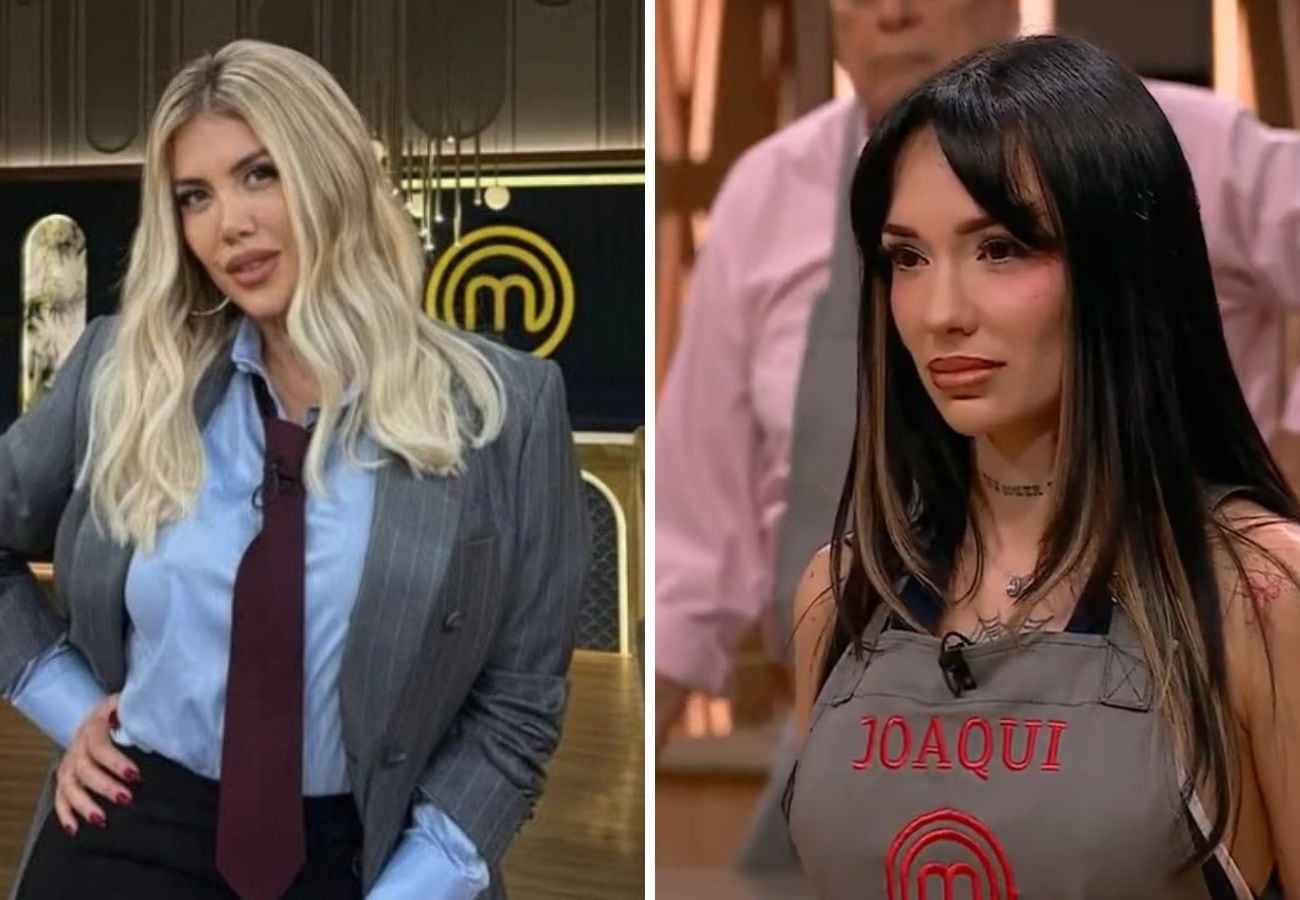 La Joaqui y Wanda Nara