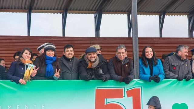 Ushuaia participó de los festejos por el 51º aniversario de Tolhuin