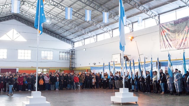 Río Grande: se llevó a cabo el acto central por el Día de la Bandera