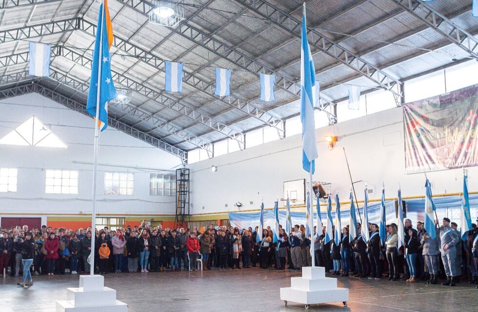 Río Grande: se llevó a cabo el acto central por el Día de la Bandera