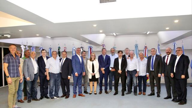 Reunión de los gobernadores con delegación de la CGT en CABA. Foto: Corresponsalía.