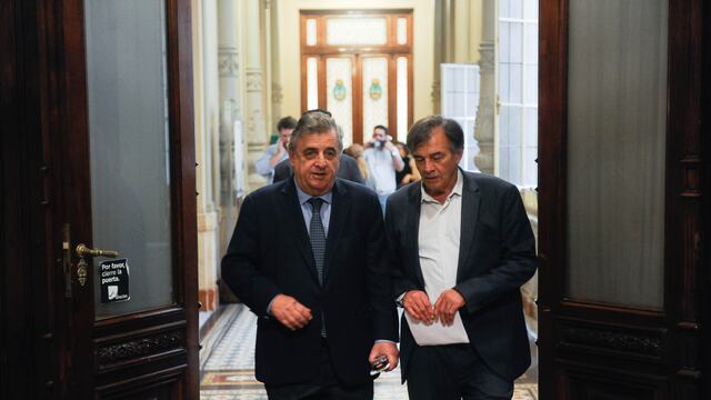 Mario Negri, el hombre de la UCR para la AGN. Foto Federico Lopez Claro