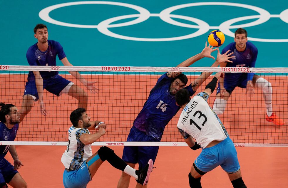 Vóley: Argentina perdió ante Francia y jugará con Brasil por el bronce en Tokio 2020