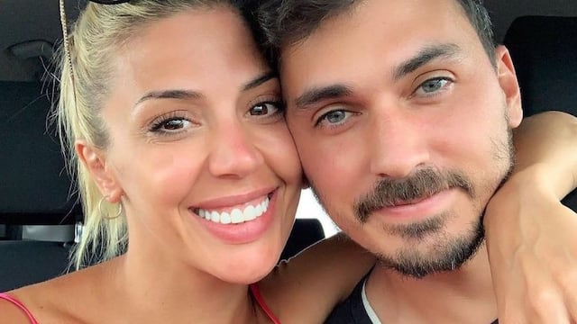 Virginia Gallardo y su marido, Martín Rojas