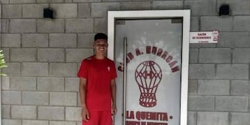 El puntaltense Martín Miño entrena en Huracán