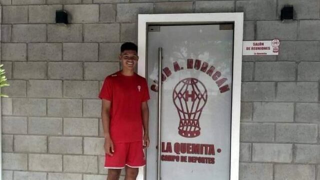 El puntaltense Martín Miño entrena en Huracán