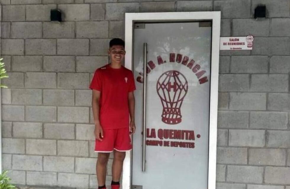 El puntaltense Martín Miño entrena en Huracán