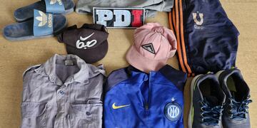 El material secuestrado