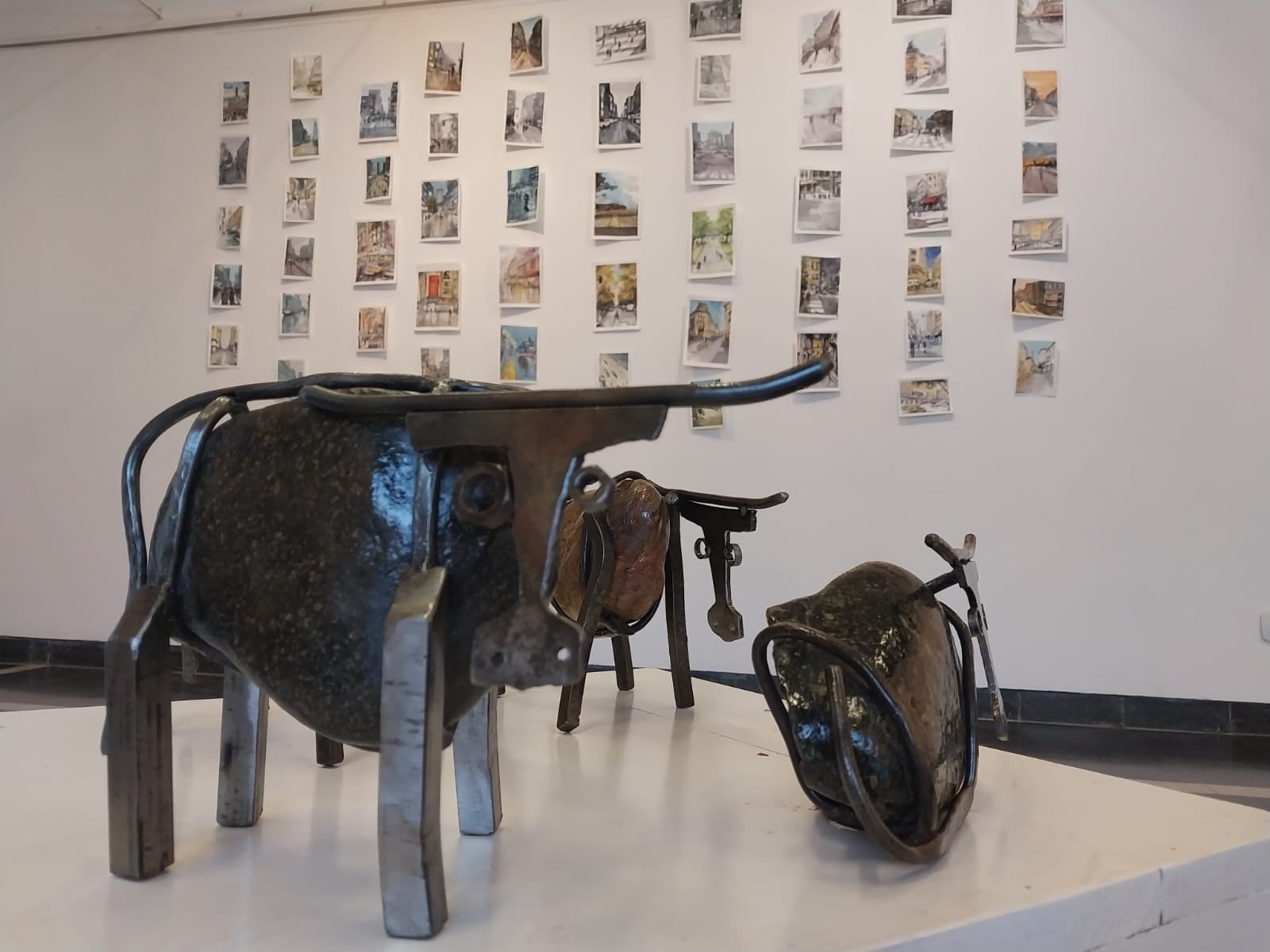 El artista Guillermo Mink expone en el Museo Mulazzi de Tres Arroyos