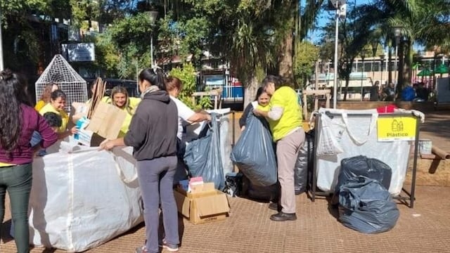 En una semana recolectaron más de 50 kilos de pilas en los puntos verdes de Eldorado