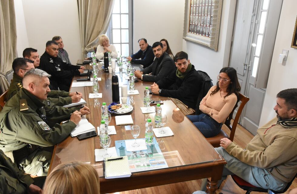 Delitos rurales: resultados positivos de la Mesa de Seguridad Institucional