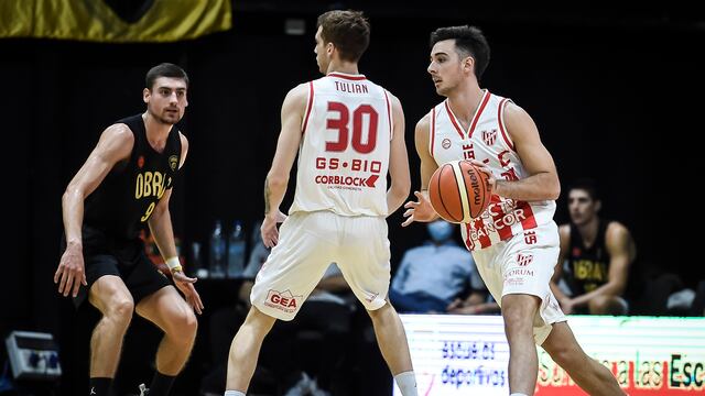 Mateo Chiarini volvió a jugar a Instituto y en la Liga Nacional. El 21 de noviembre había sido su última vez. (Marcelo Endelli / LNB)