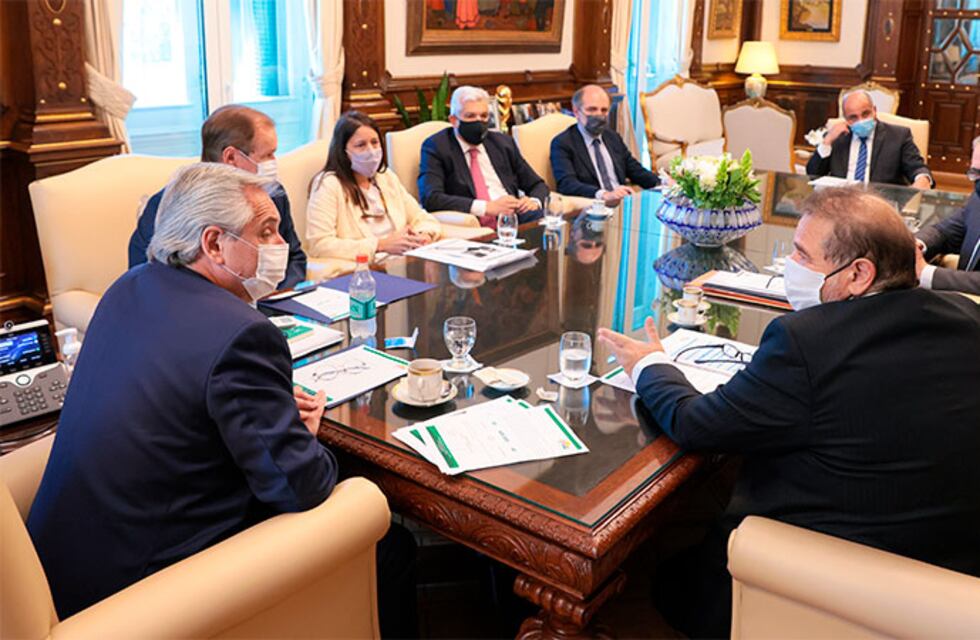 Frigorífico incendiado de Gualeguay: se reunieron directivos con Alberto Fernández